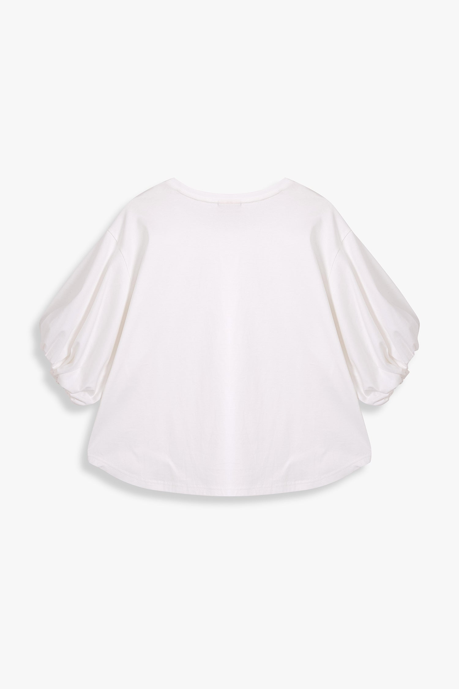 Balloon Sleeved Jersey Tee