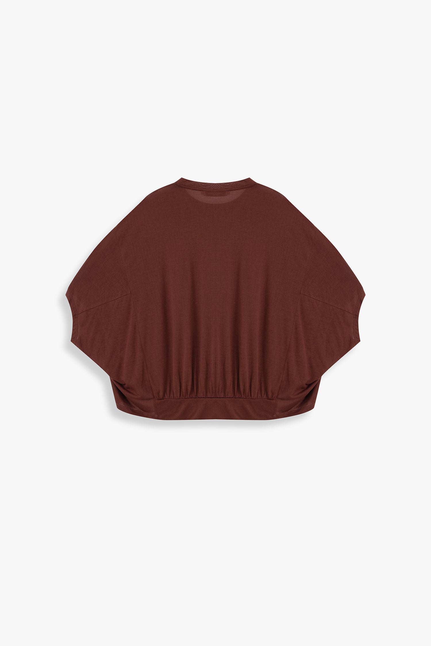 Boxy Shape Jersey Top