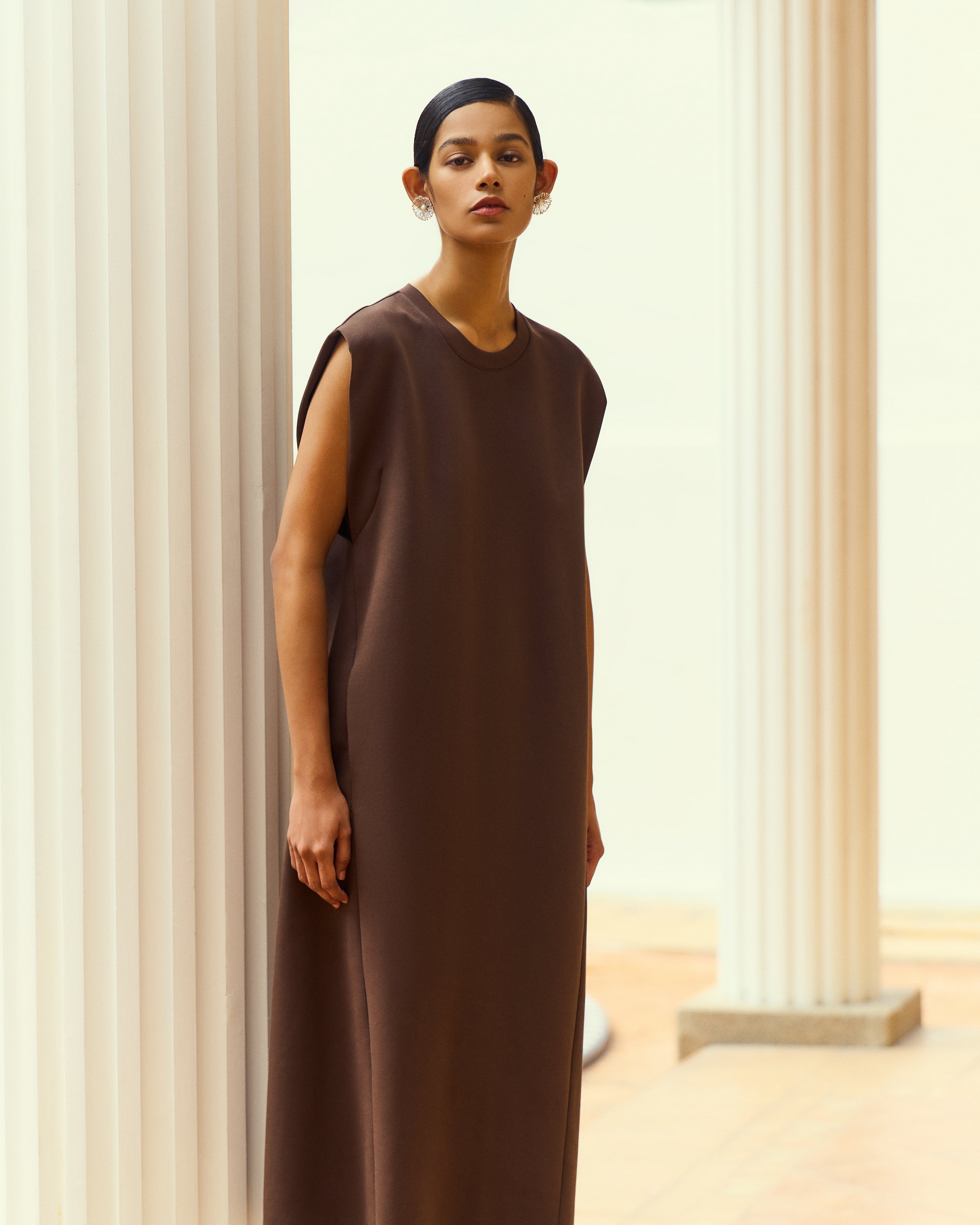 Sleeveless Jersey Dress