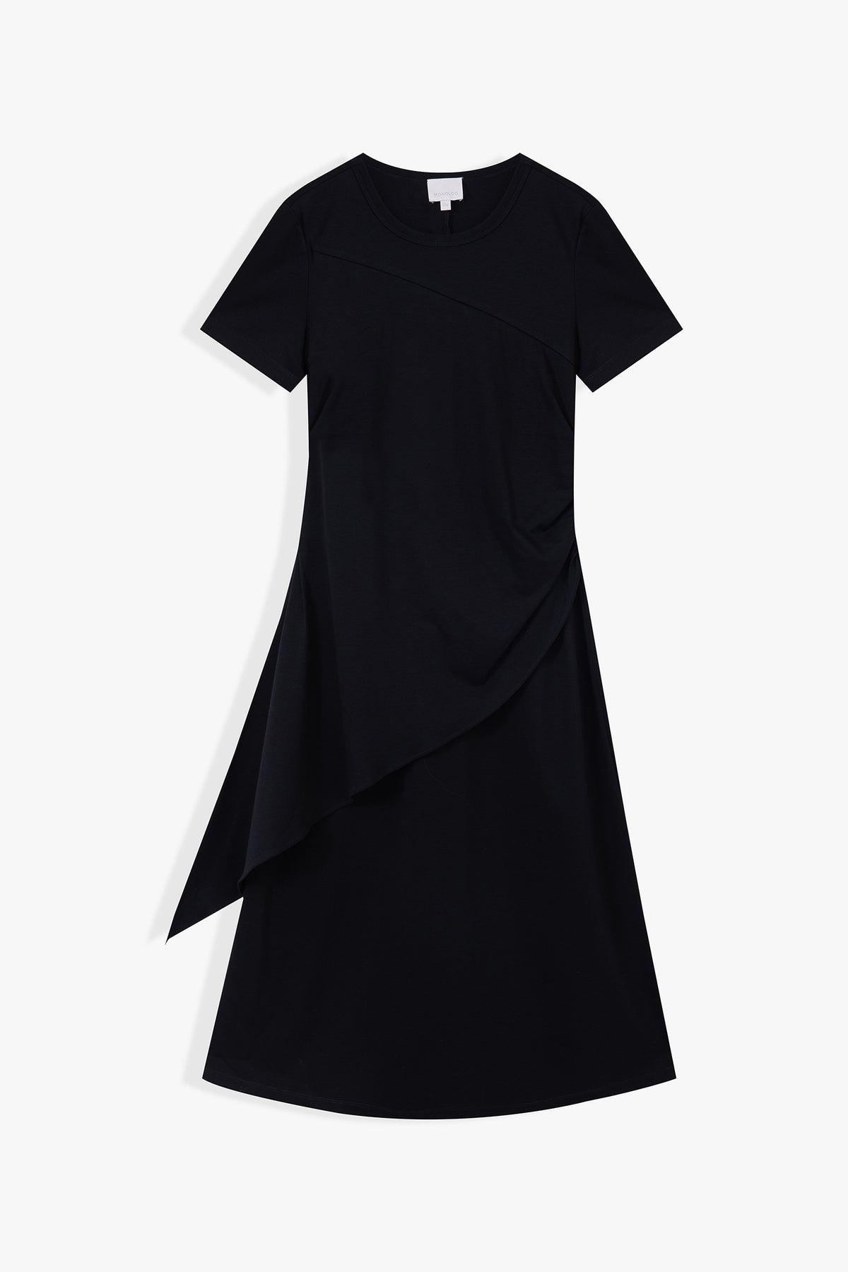 Julie Side-Ruched Jersey Dress