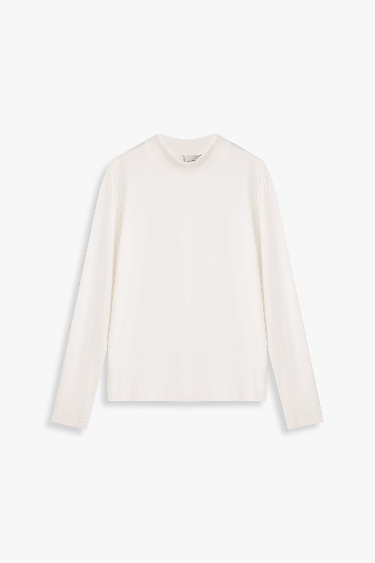 Mock Neck Long Sleeve Tee