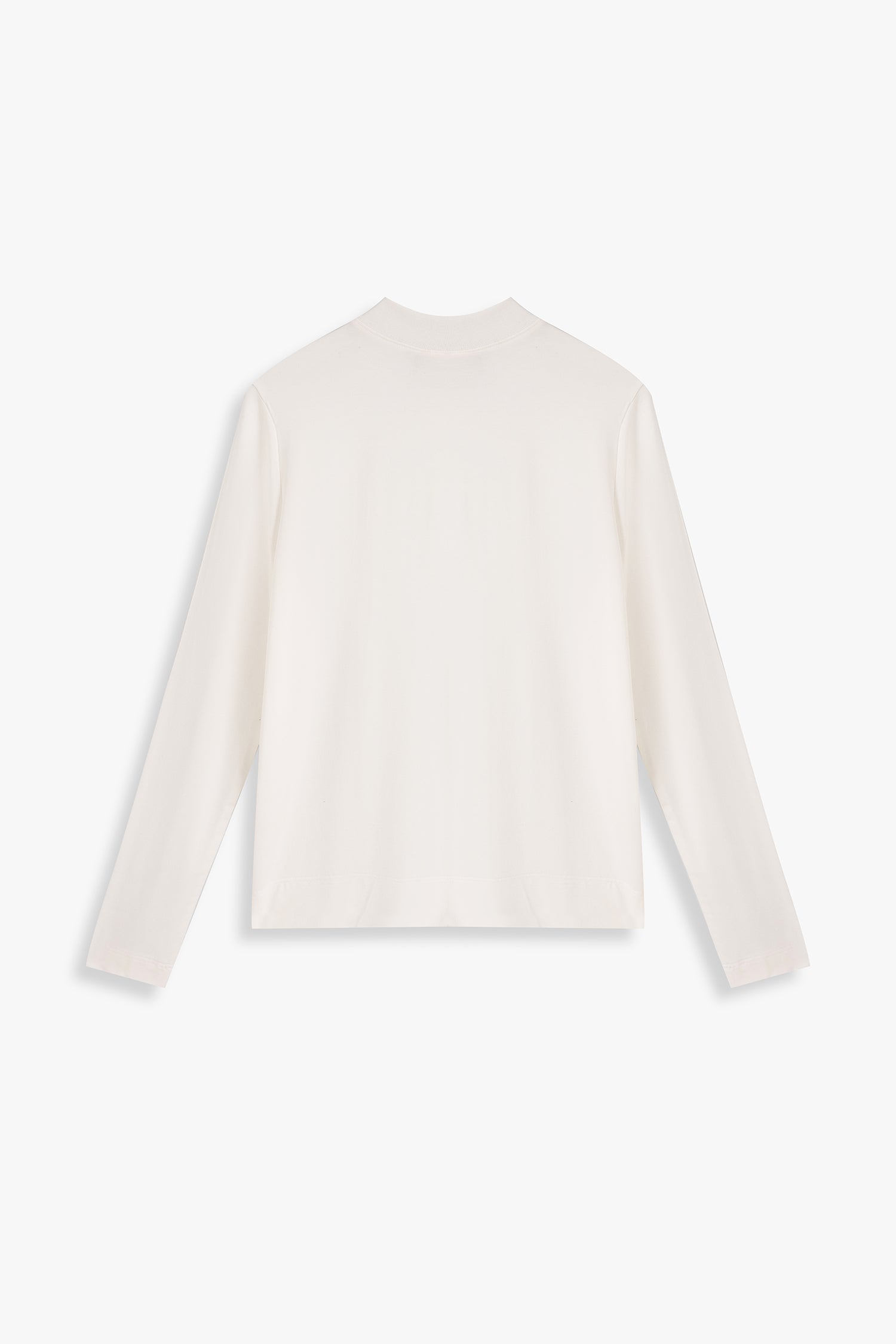 Mock Neck Long Sleeve Tee