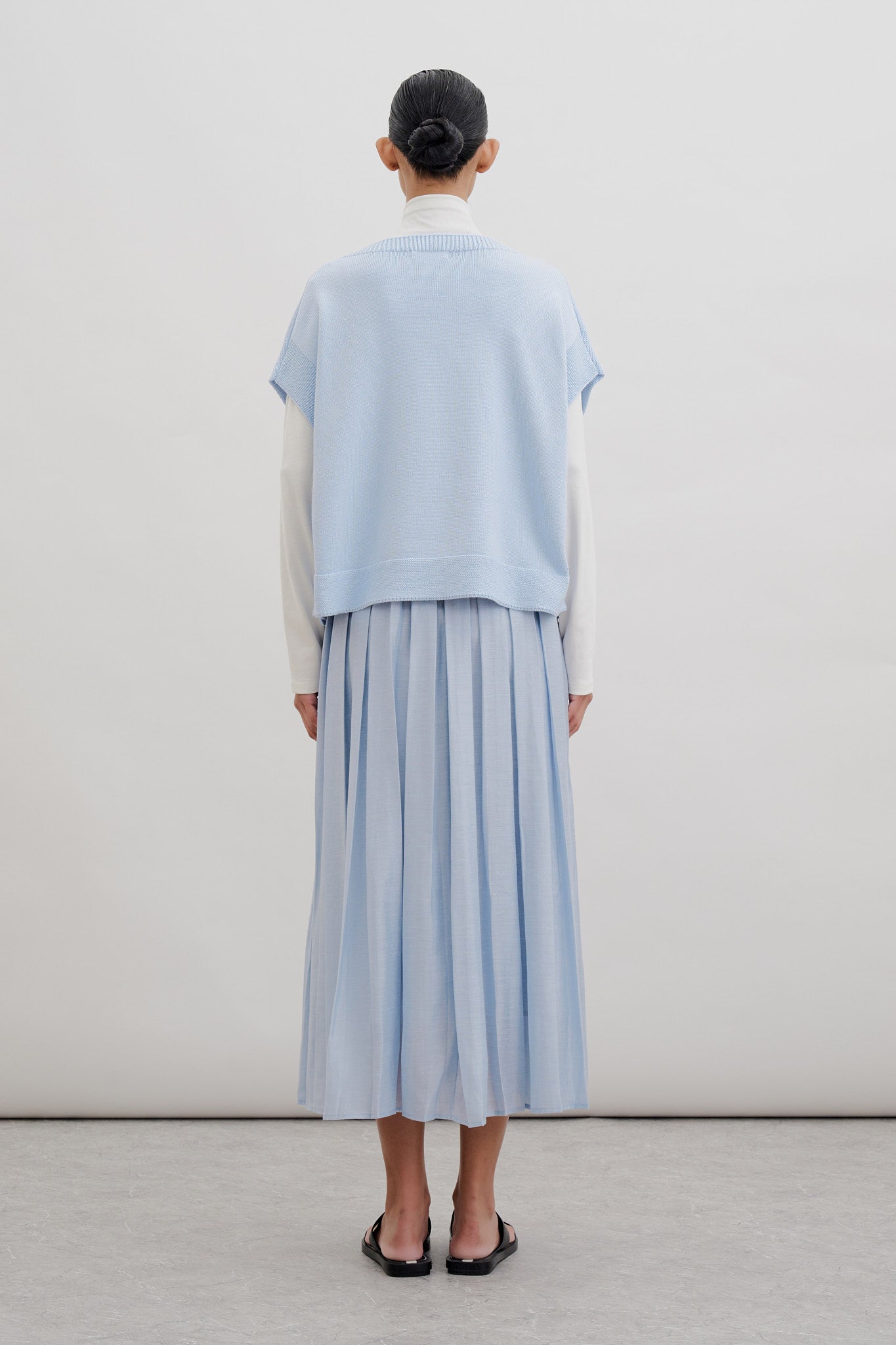 High-Neck Long Sleeve Top