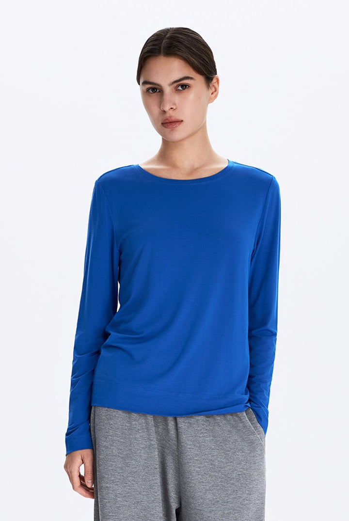 Crew Neck Long Sleeve T-Shirt