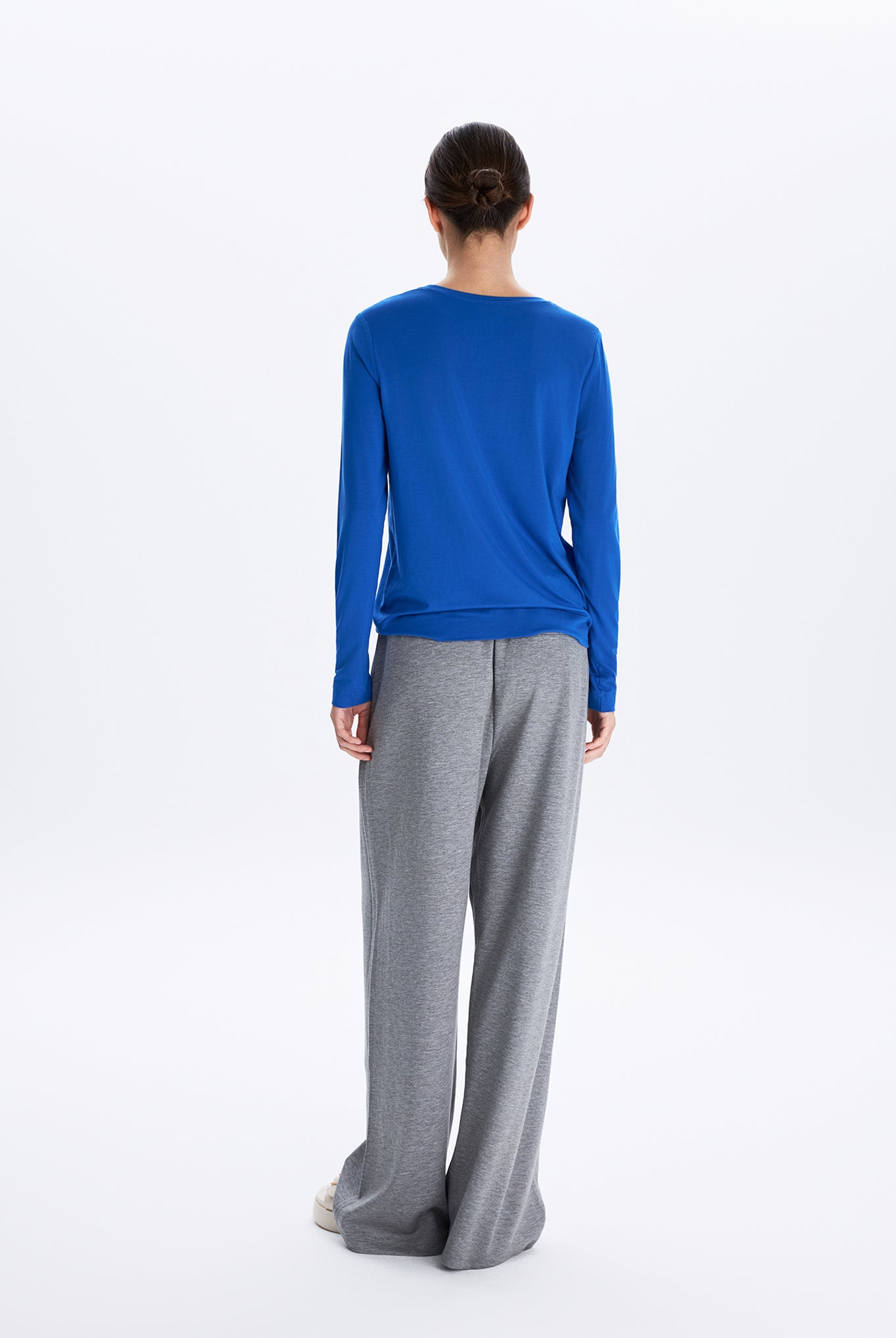 Crew Neck Long Sleeve T-Shirt