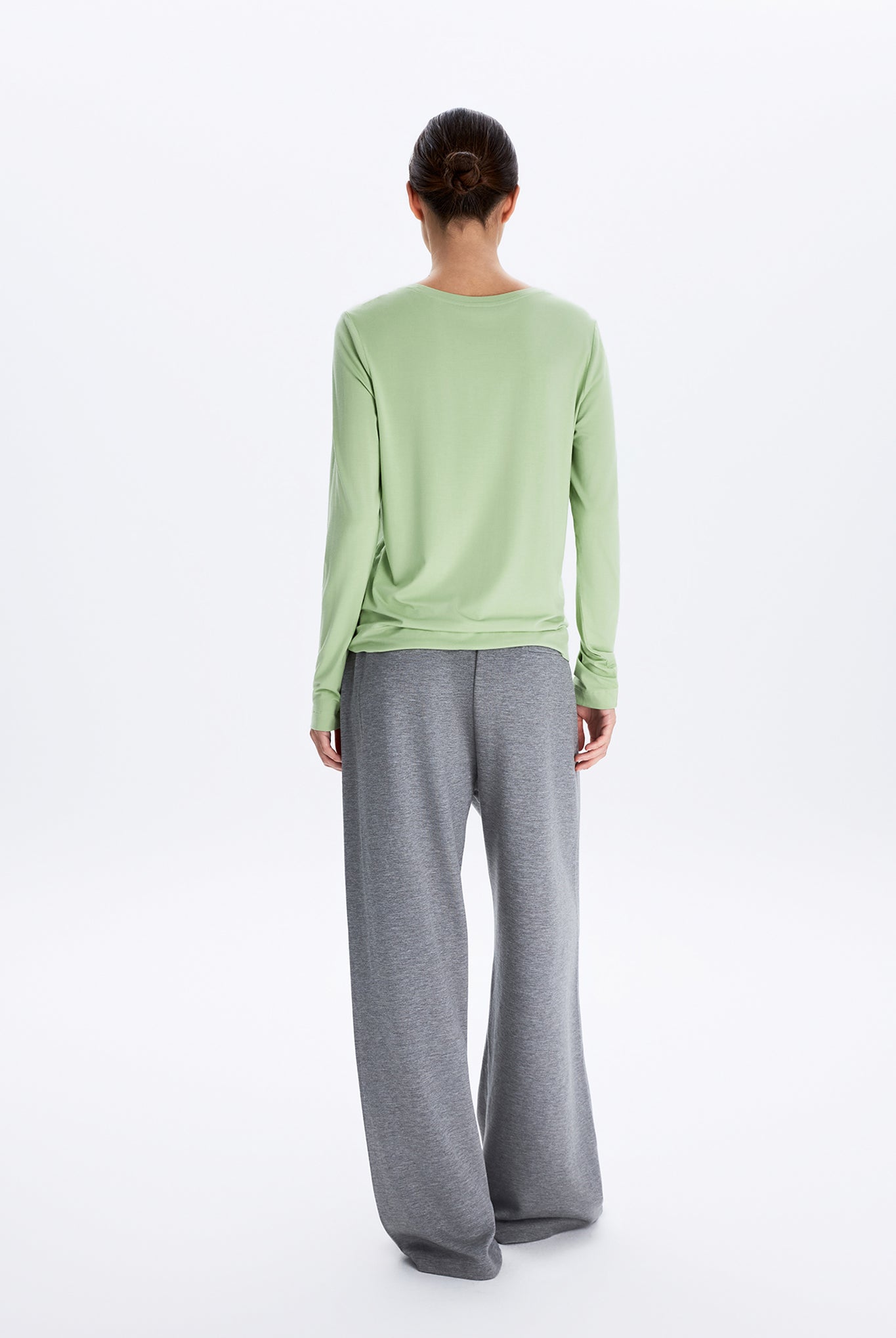 Crew Neck Long Sleeve T-Shirt