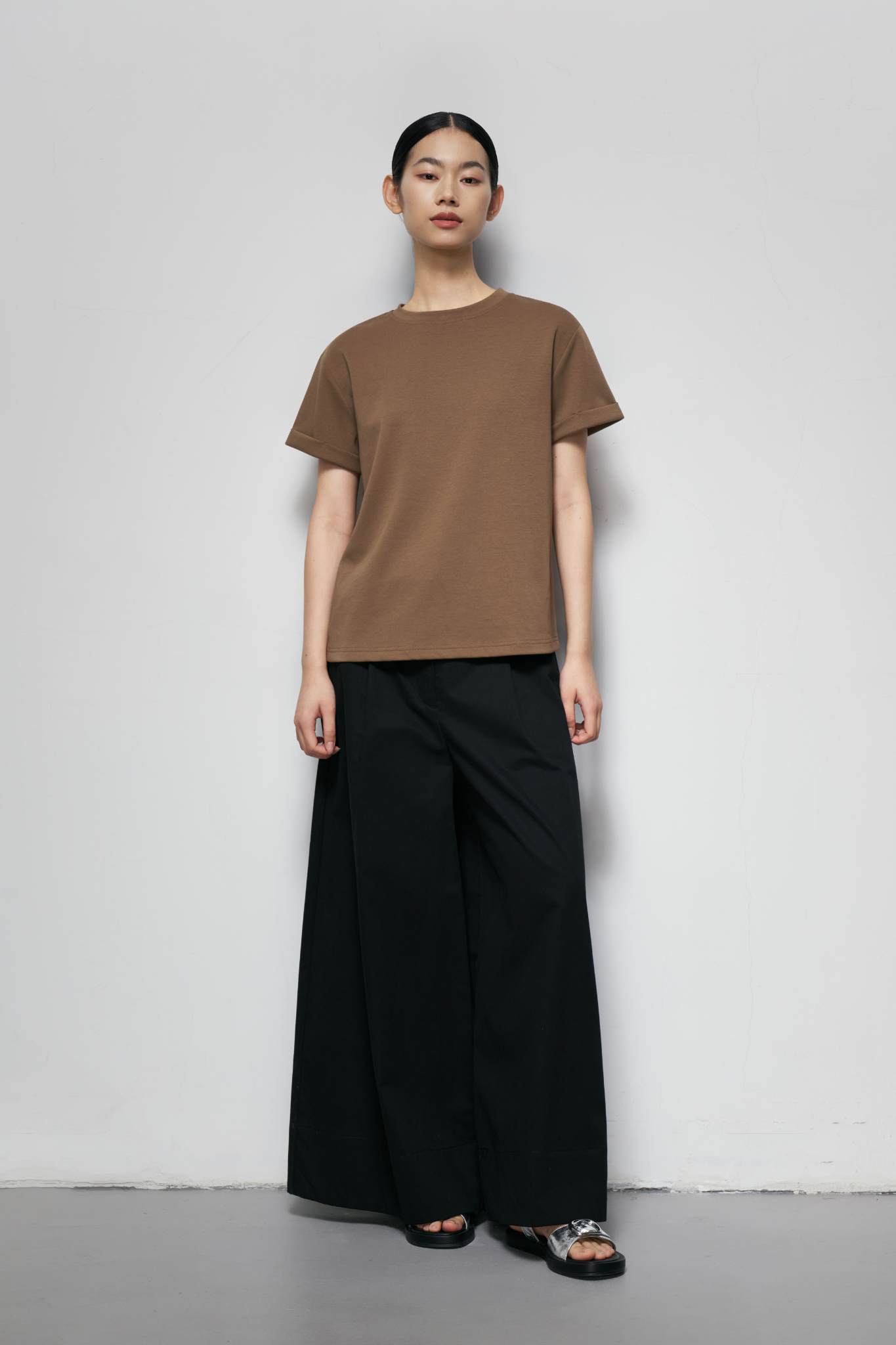 Jersey Crew Neck Tee