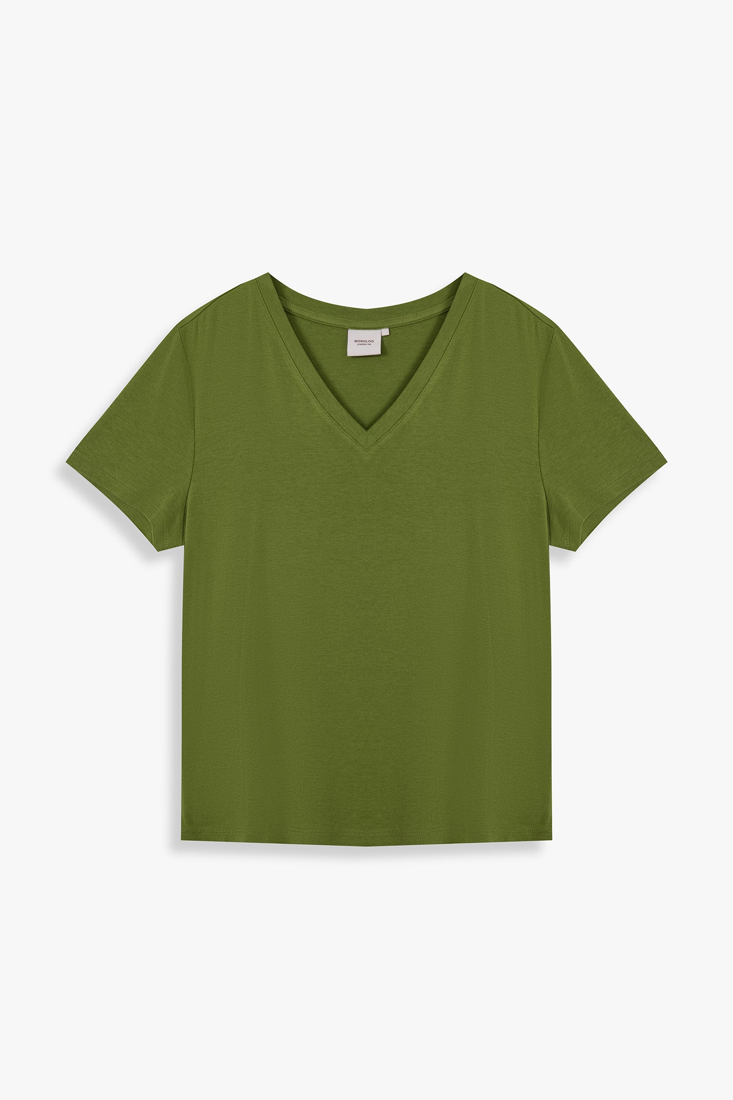 V Neck Tencel T-shirt