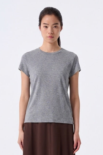 Nyla Lyocell Jersey Cap Sleeved Top