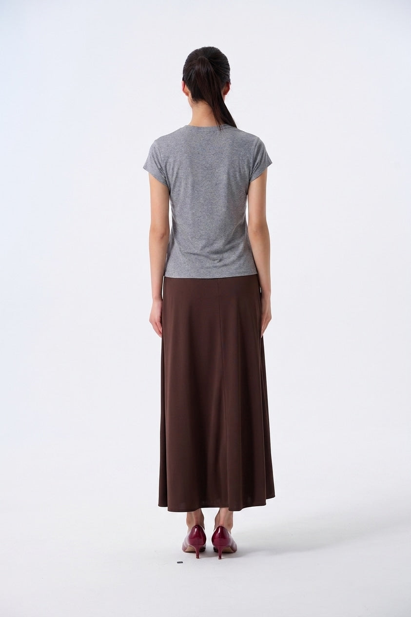 Nyla Lyocell Jersey Cap Sleeved Top