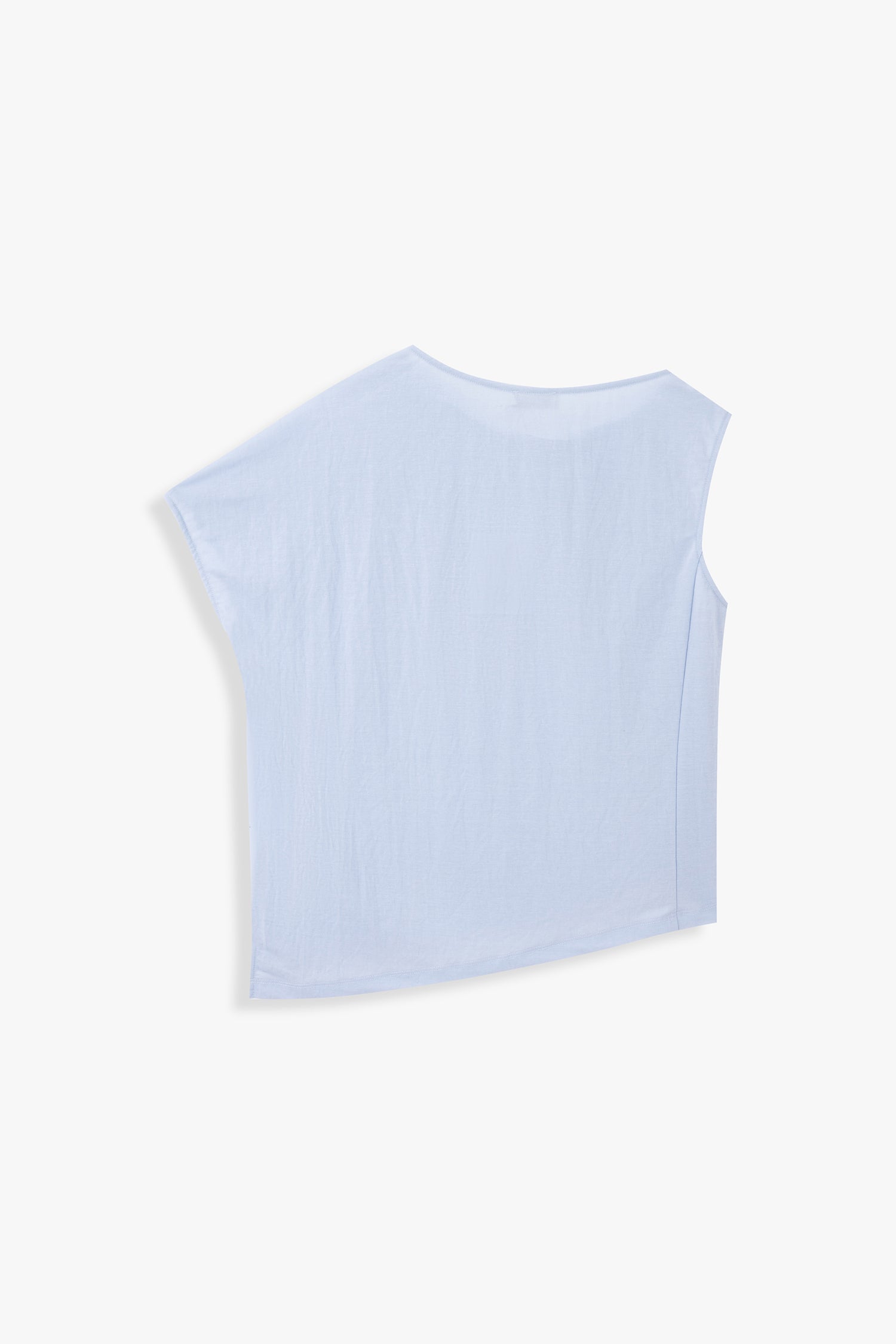Micah Asymmetric Sleeve and Hem Top