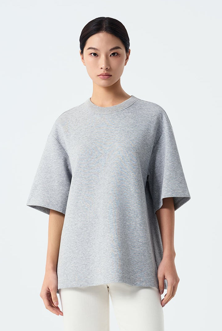 Alice Boxy Crew Neck Sweatshirt Tee