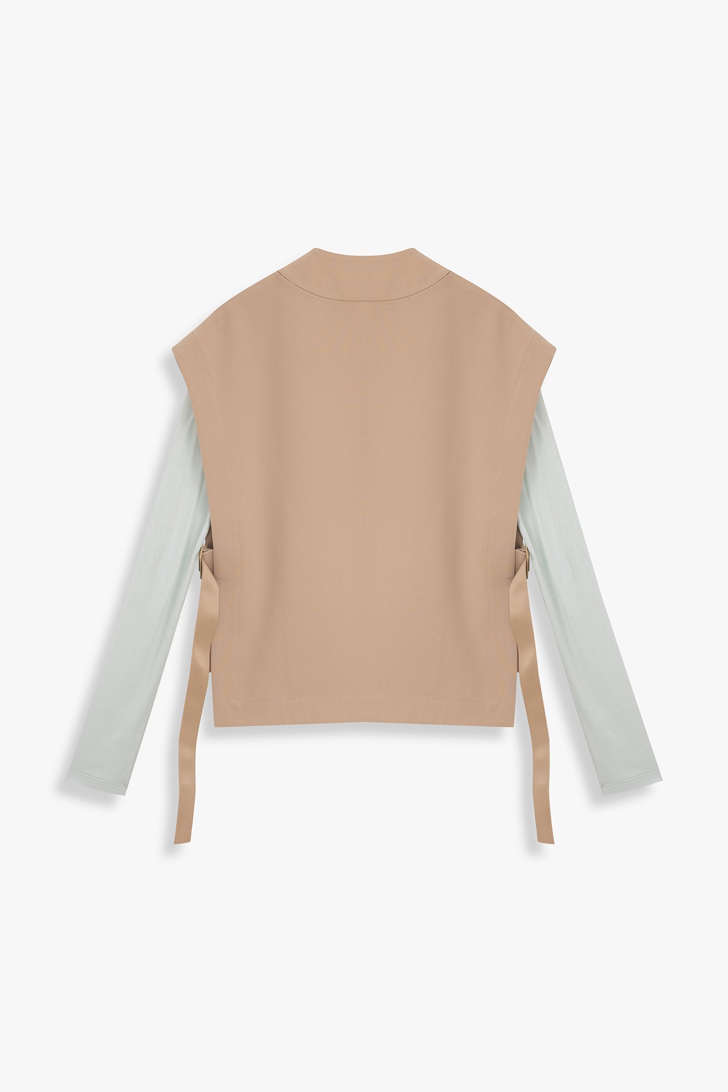 Zip Front Cover-Up with Open Sides