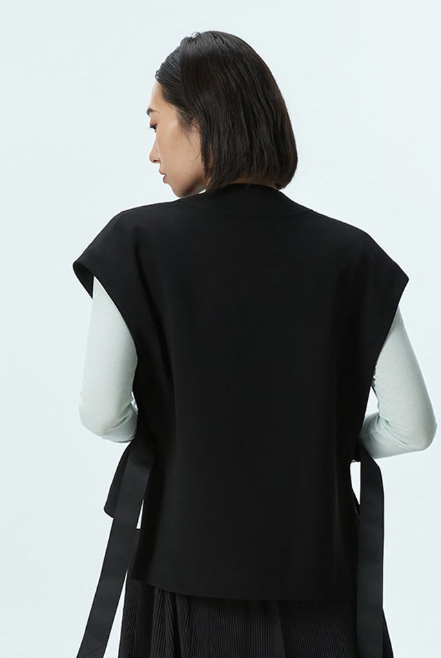 Zip Front Cover-Up with Open Sides