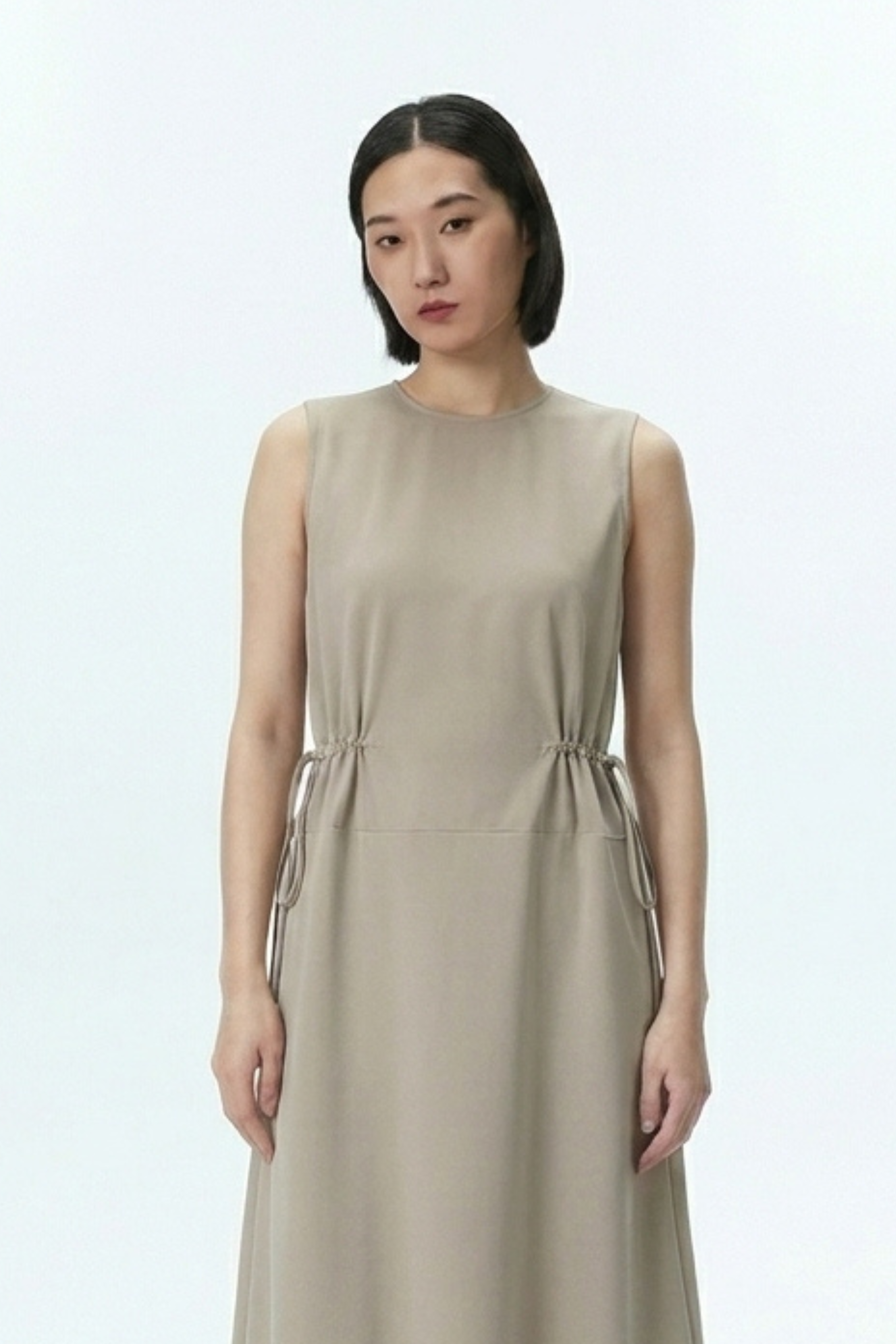 Round Neck Shift Dress